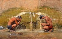 287 - BATHING DUO - SAHA ACHINTA KUMAR - india